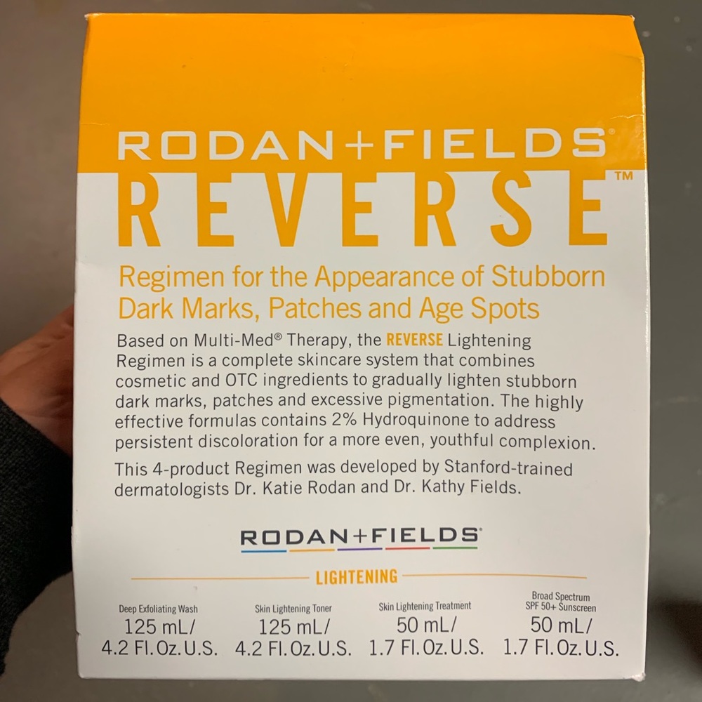 R+F full Reverse Lightening Regimen